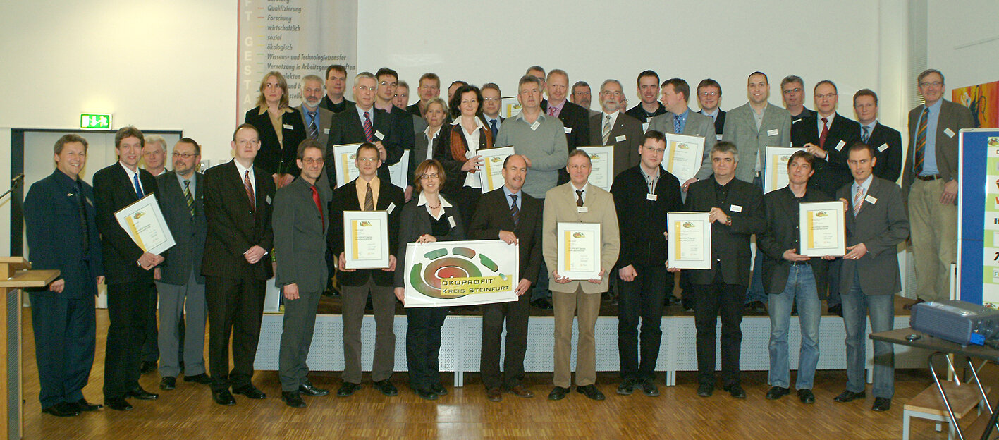 Gruppenbild Ökoprofit Kreis Steinfurt