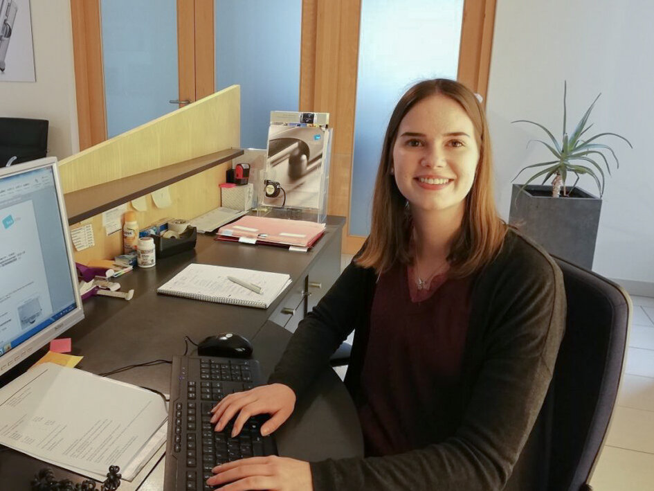 Leonie Bohlin, Auszubildende zur Industriekauffrau Leonie Bohlin, Auszubildende zur Industriekauffrau