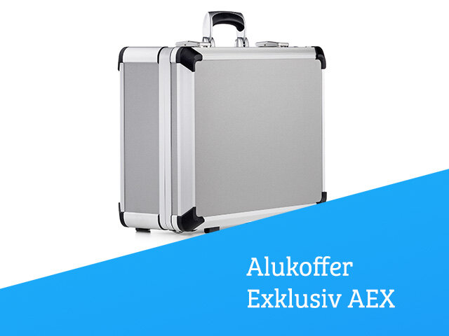 Aluminium-Rahmenkoffer Exklusiv AEX