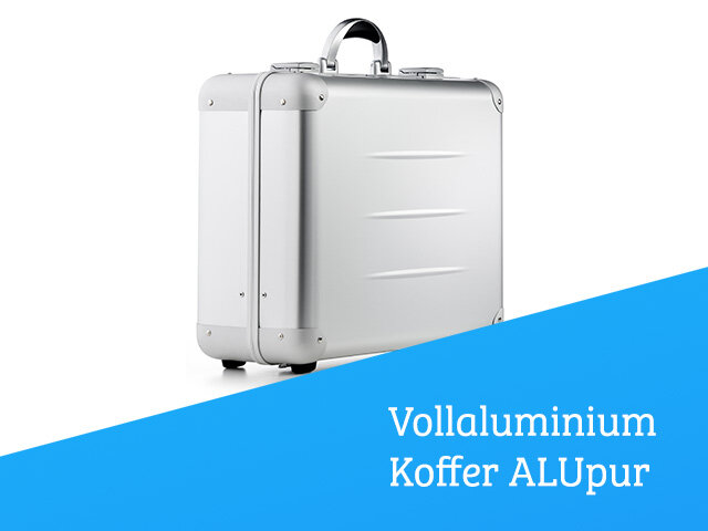 Vollaluminium Koffer ALUpur