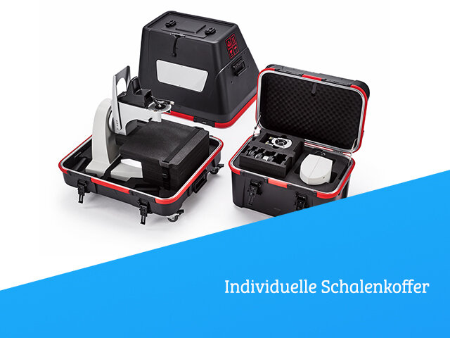 Individuelle Schalenkoffer