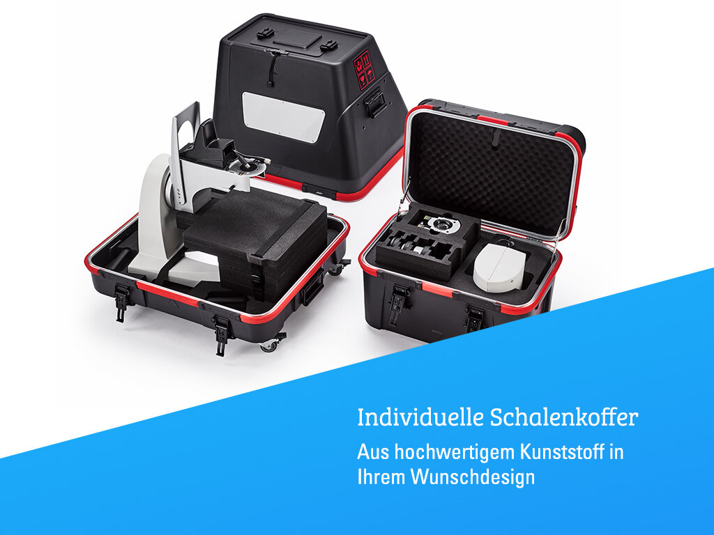 Individuelle Schalenkoffer