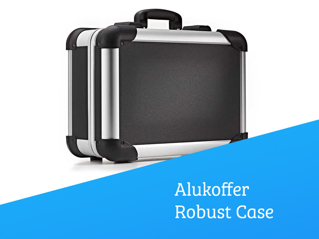 Aluminiumrahmen-Koffer Robust Case