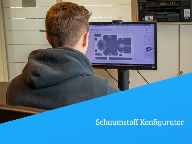 Schaumstoff Konfigurator