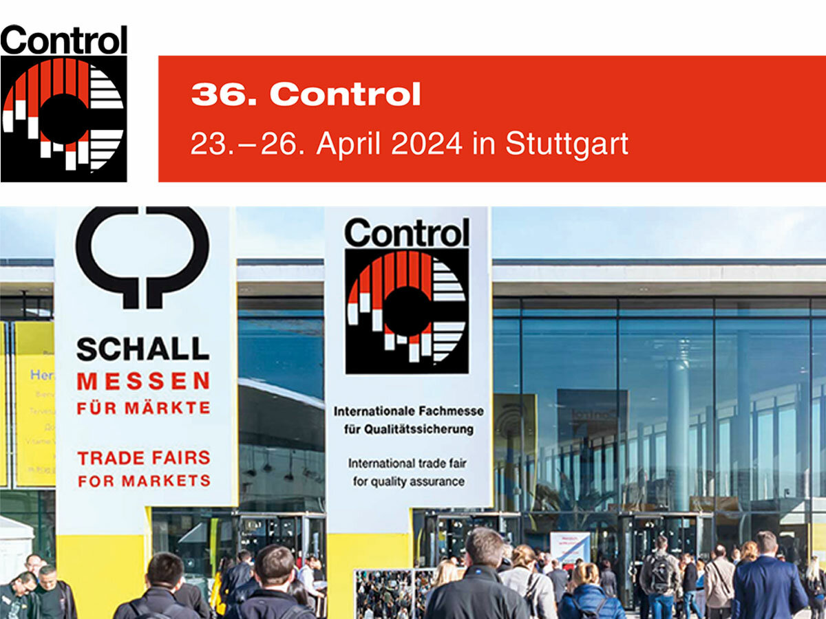 Control 2024: Besuchen Sie unseren Messestand