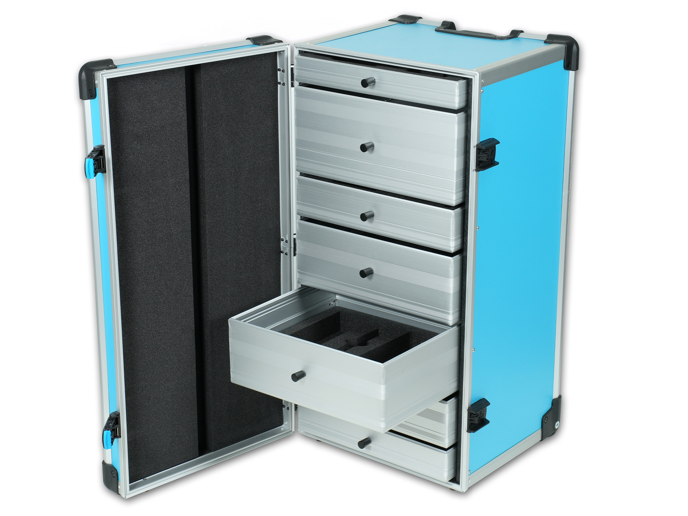 Schubladenkoffer mit individueller Farbe