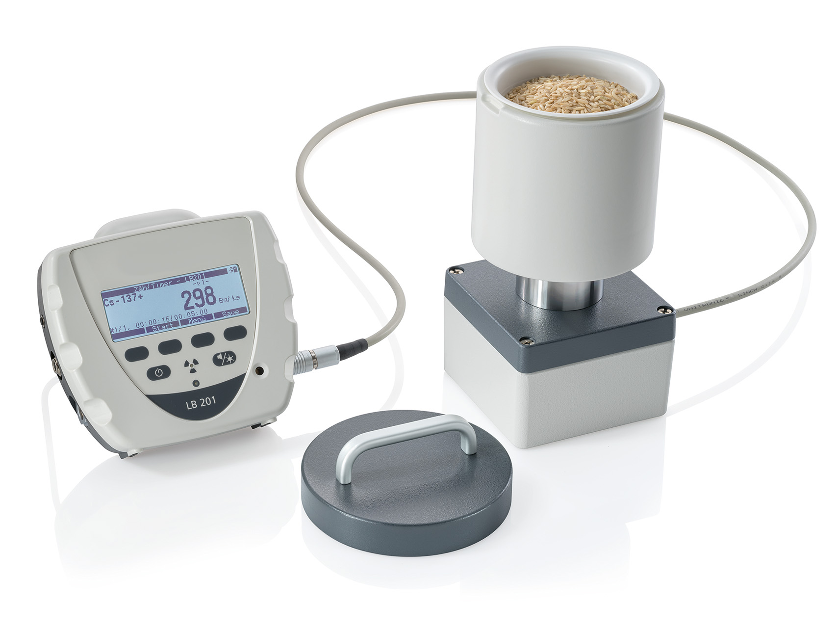 Mobiles Messgerät für Gamma-Aktivitäten Mobiles Messgerät für Gamma-Aktivitäten